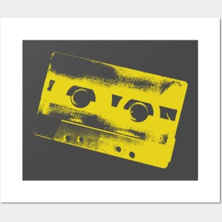 Vintage Cassette Tape Graphic Posters and Art